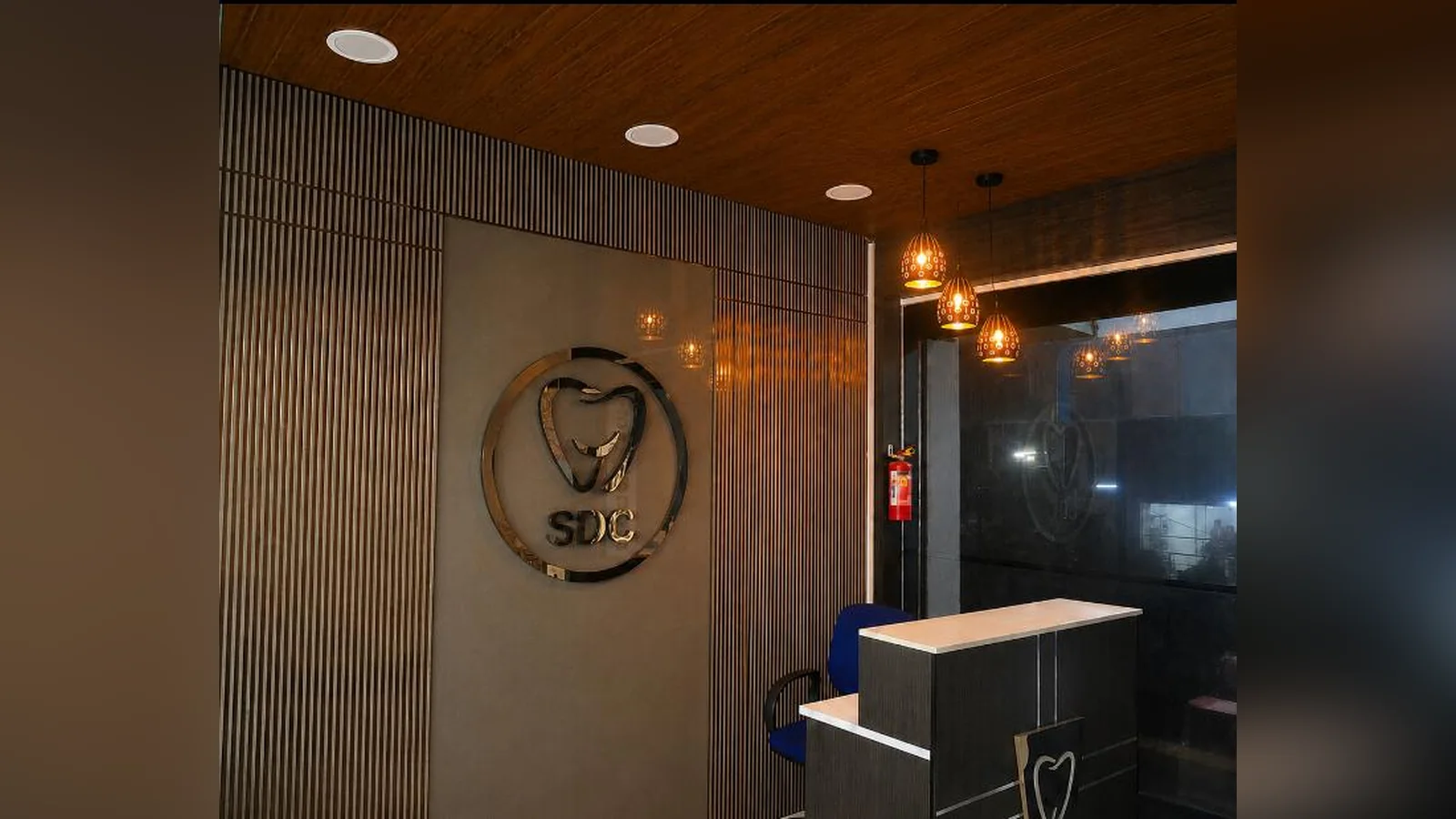 Surya Dental Care clinic interior and reception